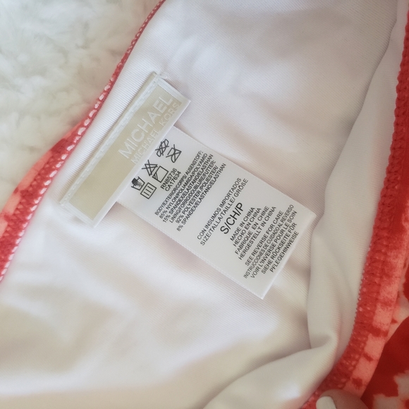 Michael Kors Coral Reef 2 Piece Bikini Bathing Suit Set. - Picture 8 of 13